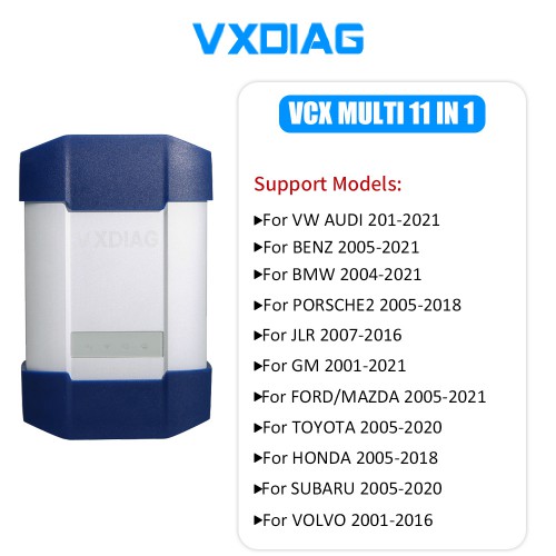 VXDIAG Multi Tool for Full 11 Brands with 2TB SSD incl JLR HONDA GM VW FORD MAZDA TOYOTA Subaru VOLVO BMW BENZ