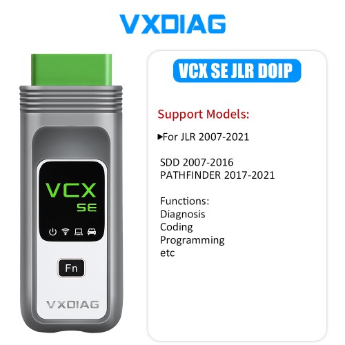 New VXDIAG VCX SE for JLR Jaguar Land rover Car Diagnostic Tool Support DoIP without Software