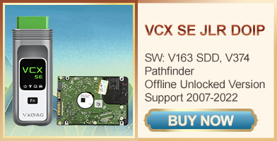 VCX SE JLR DOIP with HDD