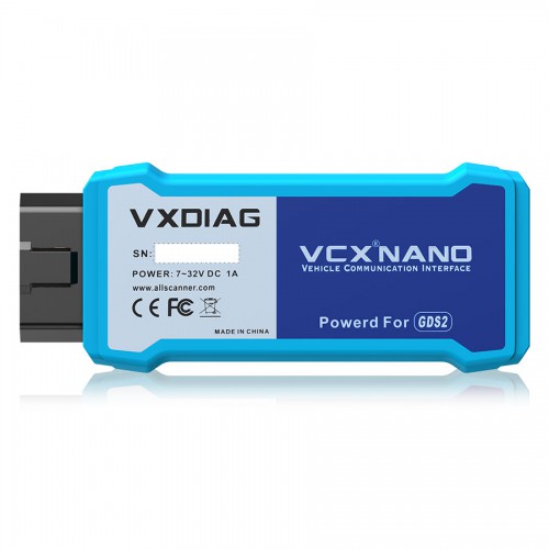 (Ship from US/EU) WiFi Version VXDIAG VCX NANO for GM / OPEL GDS2 V2023.10 Tech2WIN 16.02.24 Diagnostic Tool