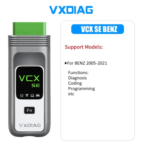 [512G Benz SSD] 2024.03/2023.09 VXDIAG VCX SE DoIP For Benz Support Offline Coding/Remote Diagnosis with Free Donet Authorization & 512GB Software SSD