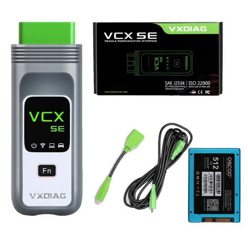 [512G Benz SSD] 2024.03/2023.09 VXDIAG VCX SE DoIP For Benz Support Offline Coding/Remote Diagnosis with Free Donet Authorization & 512GB Software SSD