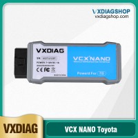 VXDIAG VCX NANO for TOYOTA TIS Techstream V17.10.012 Compatible with SAE J2534 Free Shipping
