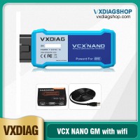 (Ship from US/EU) WiFi Version VXDIAG VCX NANO for GM / OPEL GDS2 V2023.10 Tech2WIN 16.02.24 Diagnostic Tool