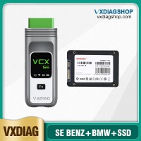 VXDIAG VCX SE DoIP for BMW, BENZ 2 in 1 with 1TB Software SSD
