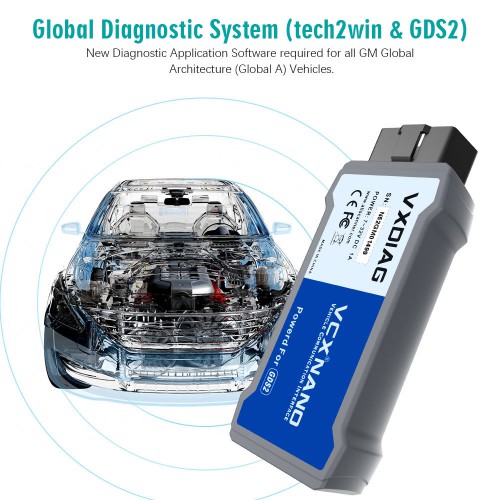 (Ship from US) USB Version VXDIAG VCX NANO for GM / OPEL GDS2 V22.2.03302 / 2021.4 Tech2WIN 16.02.24 Diagnostic Tool