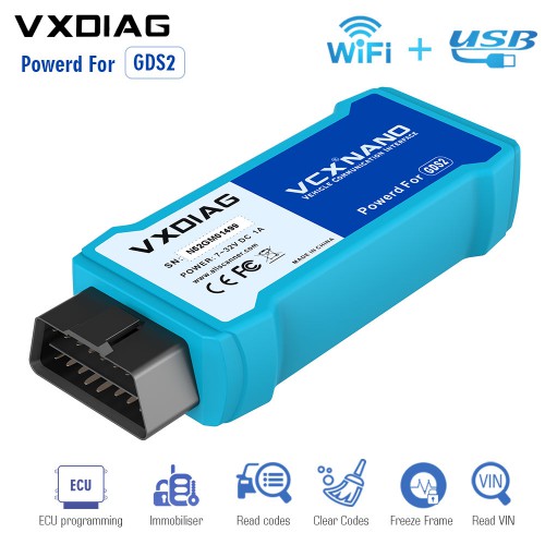 (Ship from US) WiFi Version VXDIAG VCX NANO for GM / OPEL GDS2 V2022.5 Tech2WIN 16.02.24 Diagnostic Tool