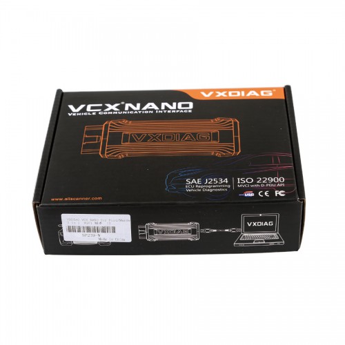 VXDIAG VCX NANO for V129.01 Ford IDS / V129.00 Mazda IDS 2 in 1 Support WIFI