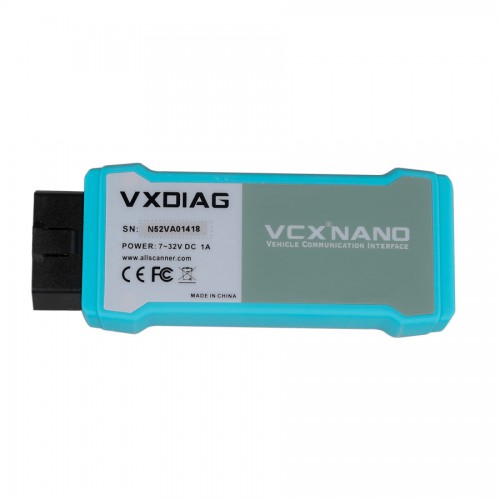 WIFI Version VXDIAG VCX NANO 6154 Support UDS Protocol and Multi-language Free Shipping
