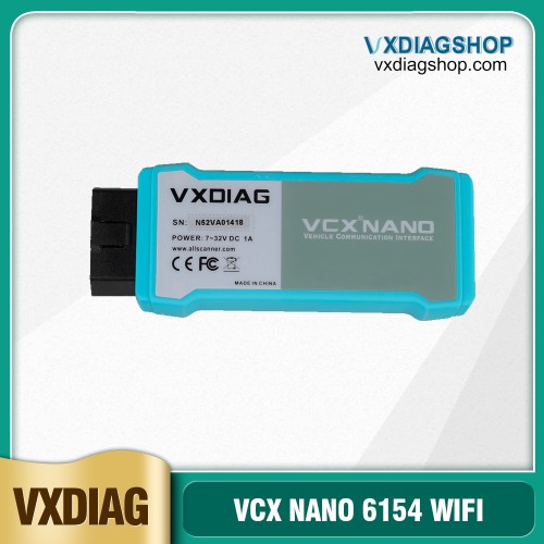 (Ship from US/EU/UK) WIFI Version VXDIAG VCX NANO 6154 Support UDS Protocol and Multi-language Free Shipping