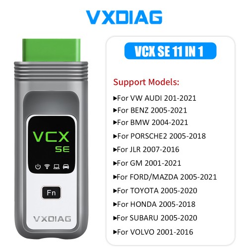 VXDIAG VCX SE DOIP Full 11 Brands with 2TB Software SSD Pre-Installed