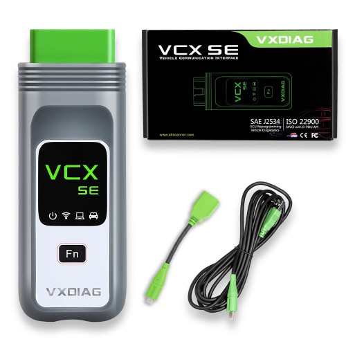 New Arrival WiFi VXDIAG VCX SE 6154 OBD2 Diagnostic Tool for VW Audi Skoda with Supports DoIP UDS Protocol with Free DONET