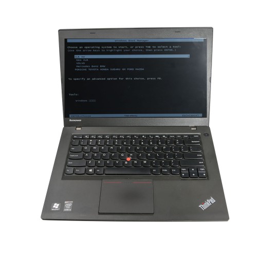 VXDIAG VCX SE DOIP Full Brands with 2TB Software HDD Pre-installed on Second-Hand Lenovo T440P Laptop