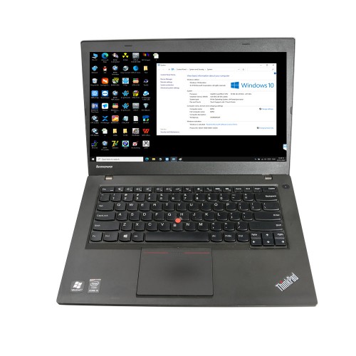 [8th Anni Sale] VXDIAG VCX SE DOIP for Benz & BMW with 1TB Software HDD Pre-installed on Second-Hand Lenovo T440P Laptop