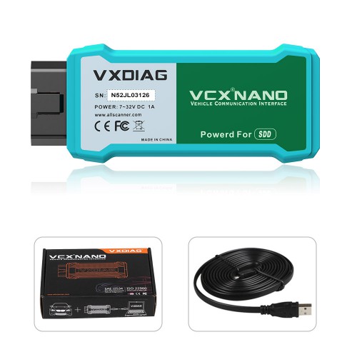 V162 VXDIAG VCX NANO for Land Rover and Jaguar JLR SDD WIFI Version