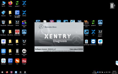 1TB Hard Drive with 2023.09 BENZ Xentry BMW ISTA-D 4.39.2 ISTA-P 68.0.800 Software for VXDIAG Multi Tools