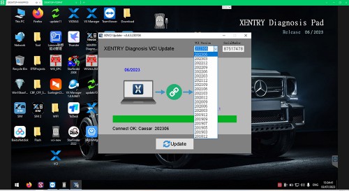 2023.09 500GB Xentry Passthru Software HDD with Cracked Patch for VXDIAG Benz C6, VCX SE Benz