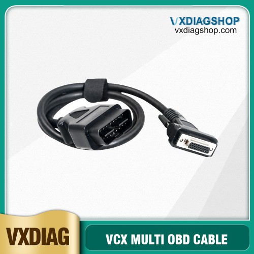 OBDII Cable for VXDIAG Multi Machine including VCX PLUS, VCX DoIP for Device S/N V83XD**** & V94XD****