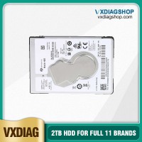 2TB Hard Drive with Full Brands Software for VXDIAG MULTI Full Brands