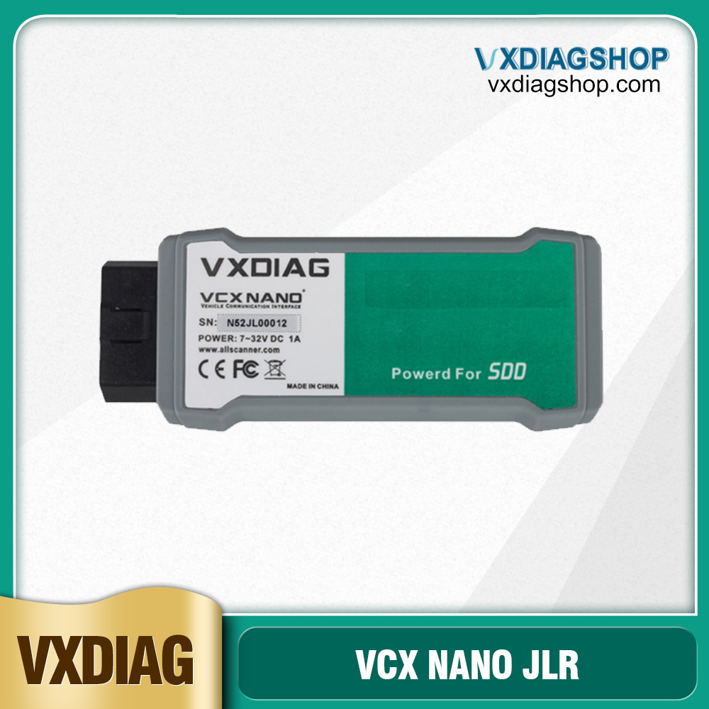 VXDIAG VCX NANO for Land Rover and Jaguar with V164 Software USB Version