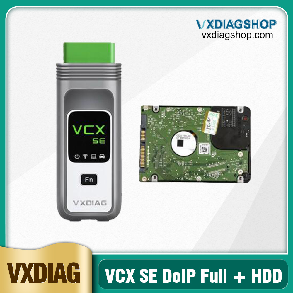 2024 New VXDIAG VCX SE DOIP Full 11 Brands with 2TB Software HDD for JLR HONDA GM VW FORD MAZDA TOYOTA Subaru VOLVO BMW BENZ