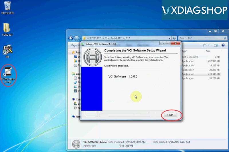 Install Vxdiag Ford Ids V117 9