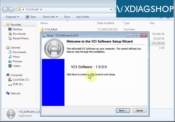 Install Vxdiag Ford Ids V118 6