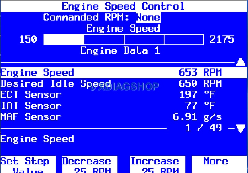 Engine Speed Control