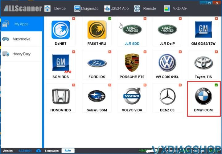  Install and Update VXDIAG BMW ICOM Driver 10