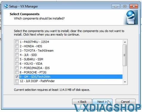 Install VXDIAG GM GDS2 Tech2Win on Win7 11