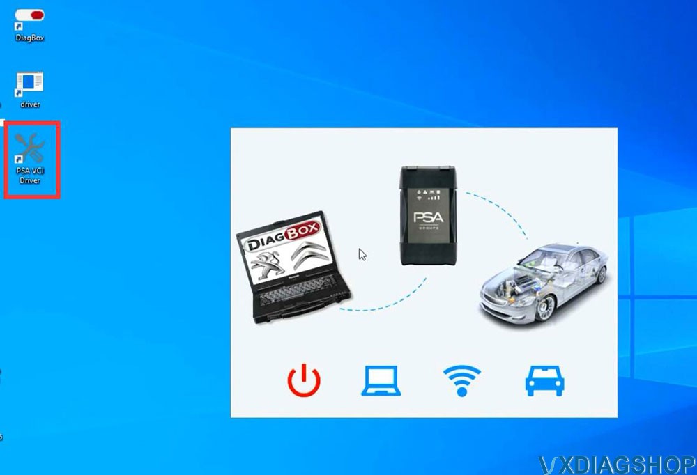 Install and Activate VXDIAG PSA Diagbox 9