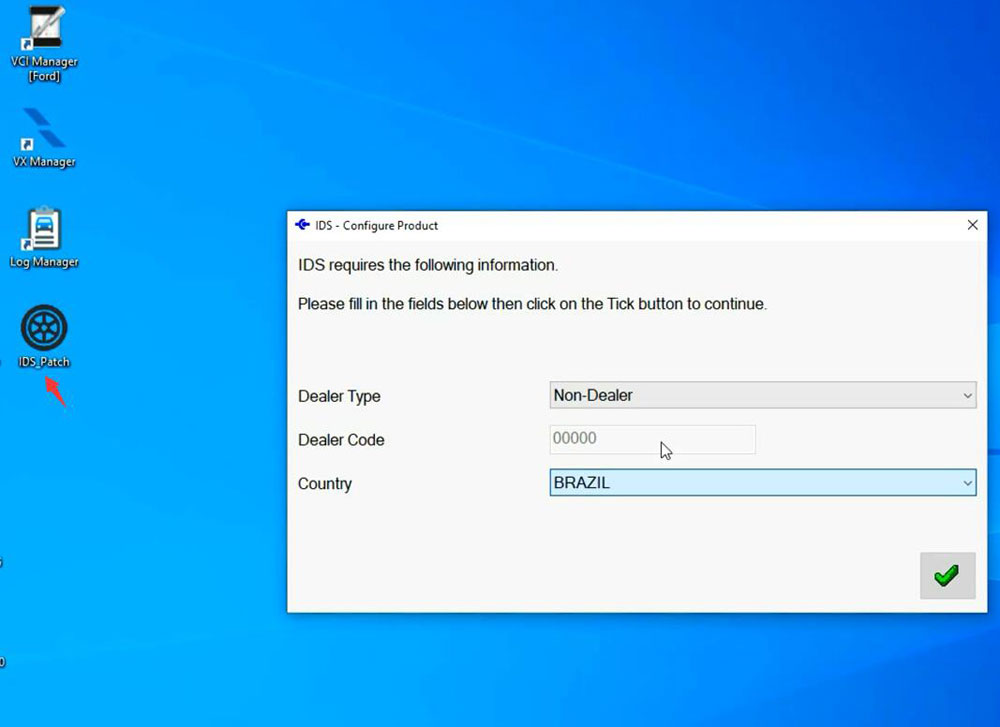 Install VXDIAG Ford IDS V130 on Windows 10 9
