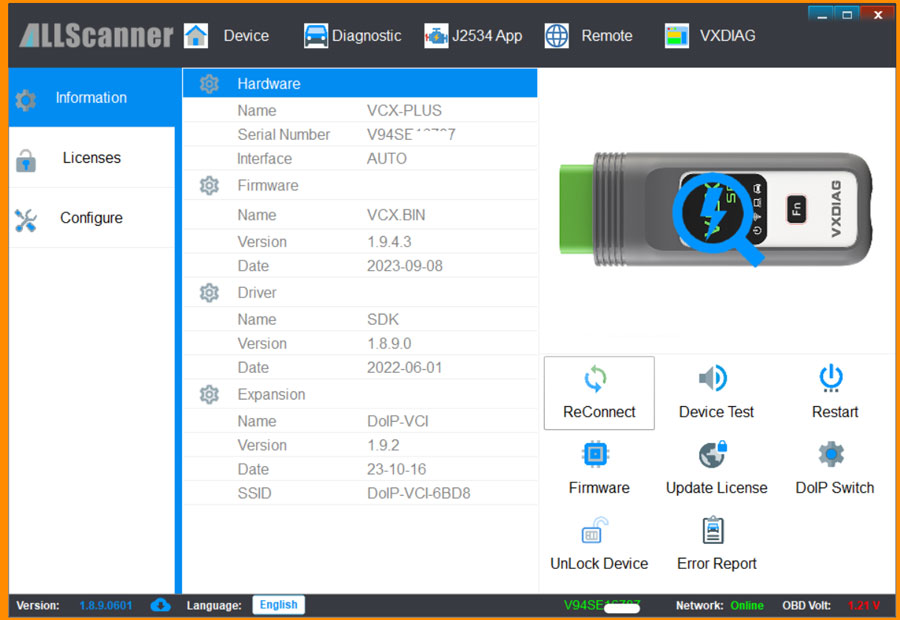 how to use vx manager for vxdiag vcx se benz 4